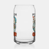 Purr On Gamer – かわいいキャットゲームデザイン ガラス缶 (右)