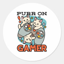 Purr On Gamer – かわいいキャットゲームデザイン