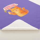 Purr-sue Righteousness - Christian シェルパブランケット (3/4)