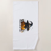 purranormalかわいこちゃんクラシックTシャツ ビーチタオル (正面)