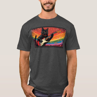 PURRCRAFT Rock Out for Pride Tシャツ