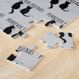 Purrever Friends Cute Cat Best Friends ジグソーパズル