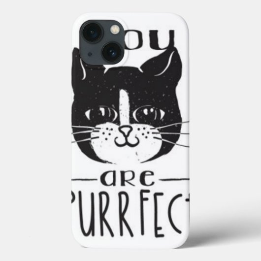 Purrfectです Case-Mate iPhoneケース (裏面)