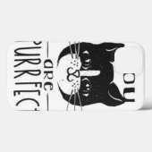 Purrfectです Case-Mate iPhoneケース (裏面 (横))