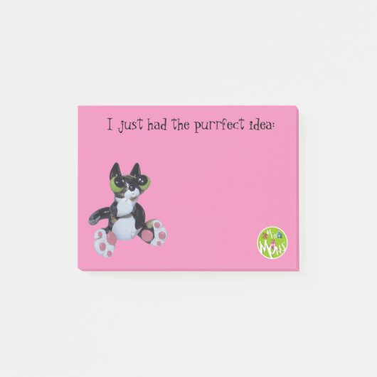 Purrfectの後it®ノート4 x 3 ポストイット (正面)