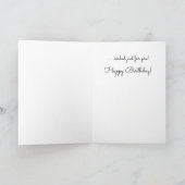 Purrfectの誕生日はカードを望みます カード (内部)