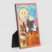 Purrfect Autumn - Kids Art for CHOC フォトプラーク (側面)