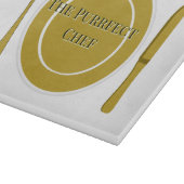 Purrfect Chef | Decorative Glass Cutting Board カッティングボード (角)