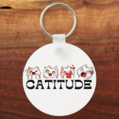 Purrfect Moments – Cat Lover’s Keychain 😻 キーホルダー (正面)