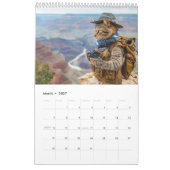 Purrfect Passport – 2026 Traveling Cat Calendar カレンダー (3月 2027)