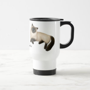Purrfectionのヒマラヤシャム猫のタンブラー トラベルマグ
