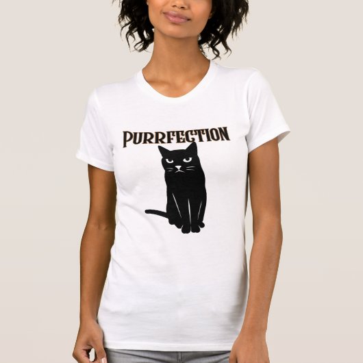 Purrfection  tシャツ (正面)