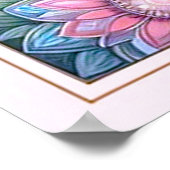 Purrfectly Asleep – Cat Holding Ice Cream Cone ポスター (角)