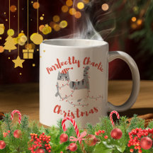 Purrfectly Chaotic Christmas Funny Holiday Cat 