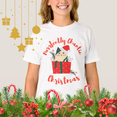 Purrfectly Chaotic Christmas Funny Holiday Cat  Tシャツ