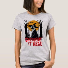 Purrfectly Creepin' It Real Tシャツ