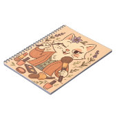 Purrfectly Messy Notes ノートブック (左側)