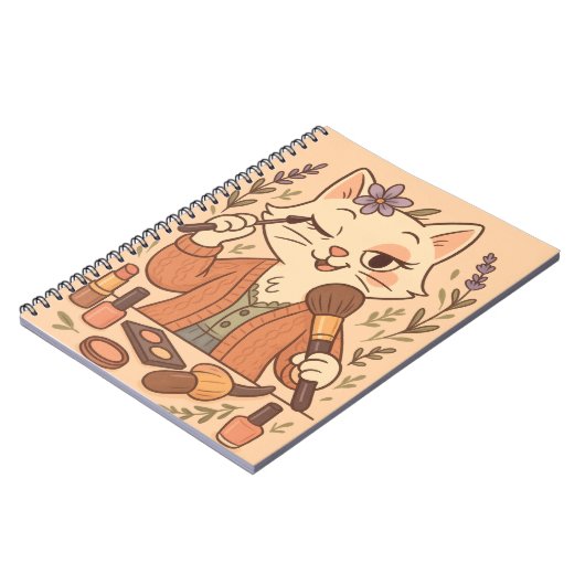 Purrfectly Messy Notes ノートブック (左側)