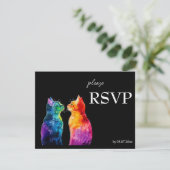 🌈 Purrfectly Yours: A Rainbow Love budget 出欠カード (スタンド正面)