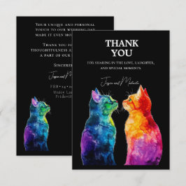 🌈 Purrfectly Yours: Purrfectly サンキューカード