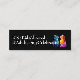 🌈  Purrfectly Yours: Purrfectly 4 Grown-Ups card スキニー名刺