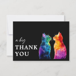 🌈  Purrfectly Yours: Purrfectly Big サンキューカード