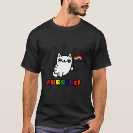 purrideフラグ tシャツ