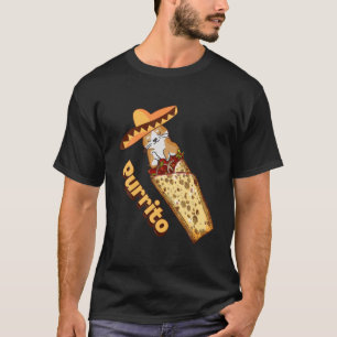 Purrito Cat BurritoおもしろいとCats Lover Tかわいい Tシャツ