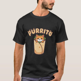 Purrito Funny Cat Lover T-Shirt Tシャツ