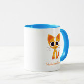 Purrl猫 マグカップ (正面右)