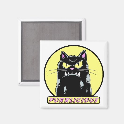 Purrlicious マグネット (正面/裏面)