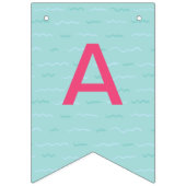 PurrMaidマーメイド子猫誕生日バンティングフラグ バンティングフラッグ (第3の旗)