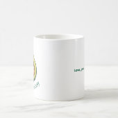 Purrparing for Baby Cute Avocado Cat Pregnancy Mug コーヒーマグカップ (中央)