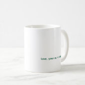 Purrparing for Baby Cute Avocado Cat Pregnancy Mug コーヒーマグカップ (正面右)