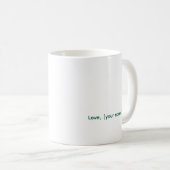 Purrparing for Baby Cute Avocado Cat Pregnancy Mug コーヒーマグカップ (正面右)