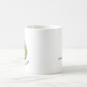 Purrparing for Baby Cute Avocado Cat Pregnancy Mug コーヒーマグカップ (中央)