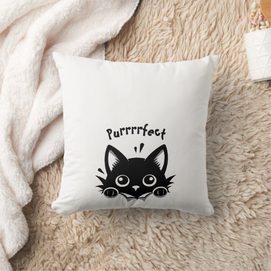 Purrrrfect クッション (ブランケット)
