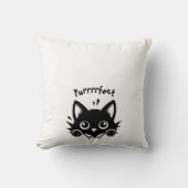 Purrrrfect クッション (正面)