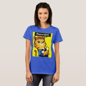 Purrsist Shirt、Cat Pursist、Cat Pursist Tシャツ (正面フル)