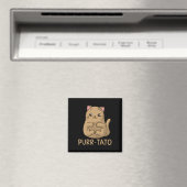 Purrtaoねこポテト猫好きアイダホポテト マグネット (インサイチュ (食洗機))