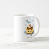 PURUN PURUN かわいいプリン コーヒーマグカップ (正面右)