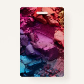 Push Luxury Cosmetics Cosmetologist Eyeshadow バッジ (裏面)