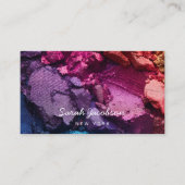 Push Luxury Cosmetics Cosmetologist Eyeshadow 名刺 (正面)