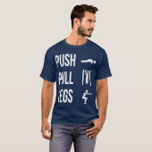  PUSH PULL LEGS T-Shirt Tシャツ (正面フル)