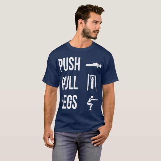  PUSH PULL LEGS T-Shirt Tシャツ (正面フル)