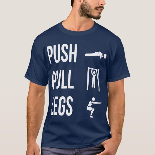  PUSH PULL LEGS T-Shirt Tシャツ (正面)