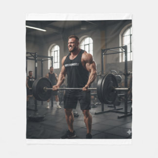 Push your limit フリースブランケット