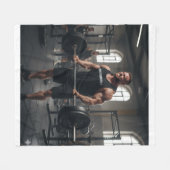 Push your limit フリースブランケット (正面(横))