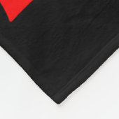 Push Your Peace Sritual Funny Cool Retro Outfit  フリースブランケット (角)