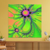 PushInデイジー キャンバスプリント (インサイチュ (リビング))